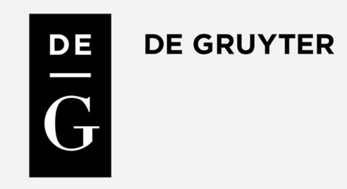 De Gruyter